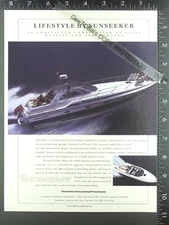 1990 ADVERTISEMENT for Sunseeker motor yacht power boat