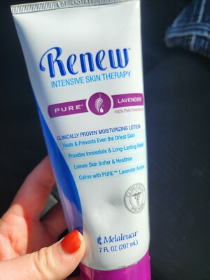 Renew Intensive Skin Therapy Melaleuca Lotion, Pure Lavender 7 oz