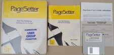 PageSetter v1.1e 1987 Gold Disk DTP Desktop Publishing for Commodore Amiga