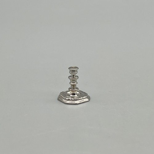 EUGENE KUPJACK Artisan STERLING SILVER Candlestick Holder 311 MINIATURE DOLLHOUS - Picture 3 of 13