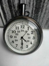 Orologio da tasca nautico vintage American Elgin Look antico da collezione in...