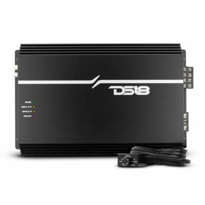 DS18 EXL-P2000X1D Korean 1-Channel Monoblock Amplifier Subwoofer 2000W RMS 1-Ohm