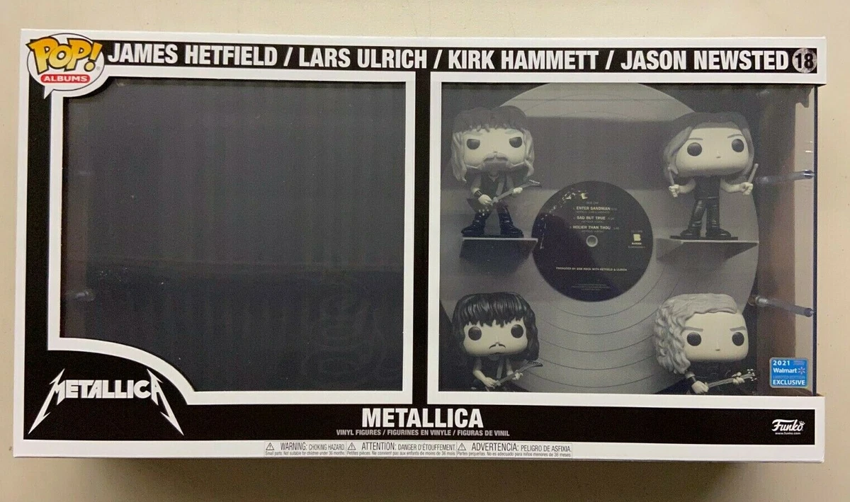 Funko Black Album Hetfield Ulrich Hammett Exclusive | eBay