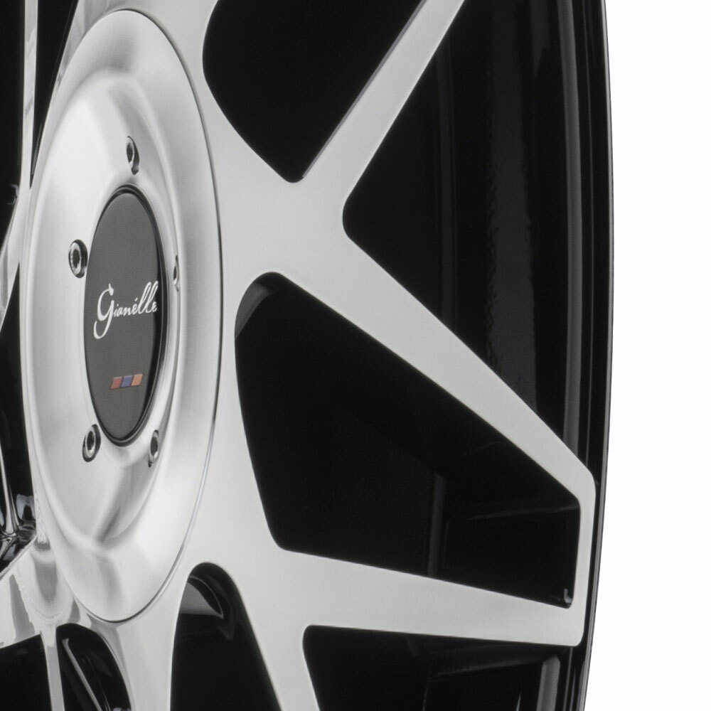 24" Gianelle Parma Machined 24x10 Concave Wheels Rims Fits Rolls-Royce Wraith