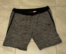 Nike Tech Knit Short Mens XXL Carbon Heather Black