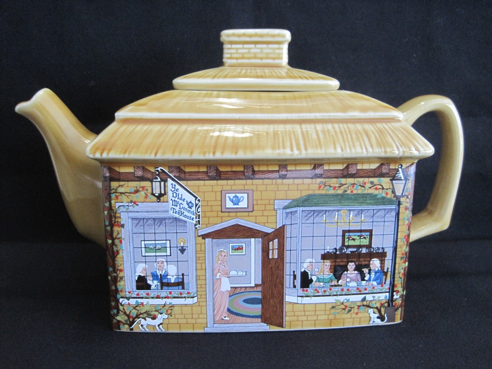 McCormick Tea "The Olde McCormick Tea House" Ceramic TeaPot Baltimore