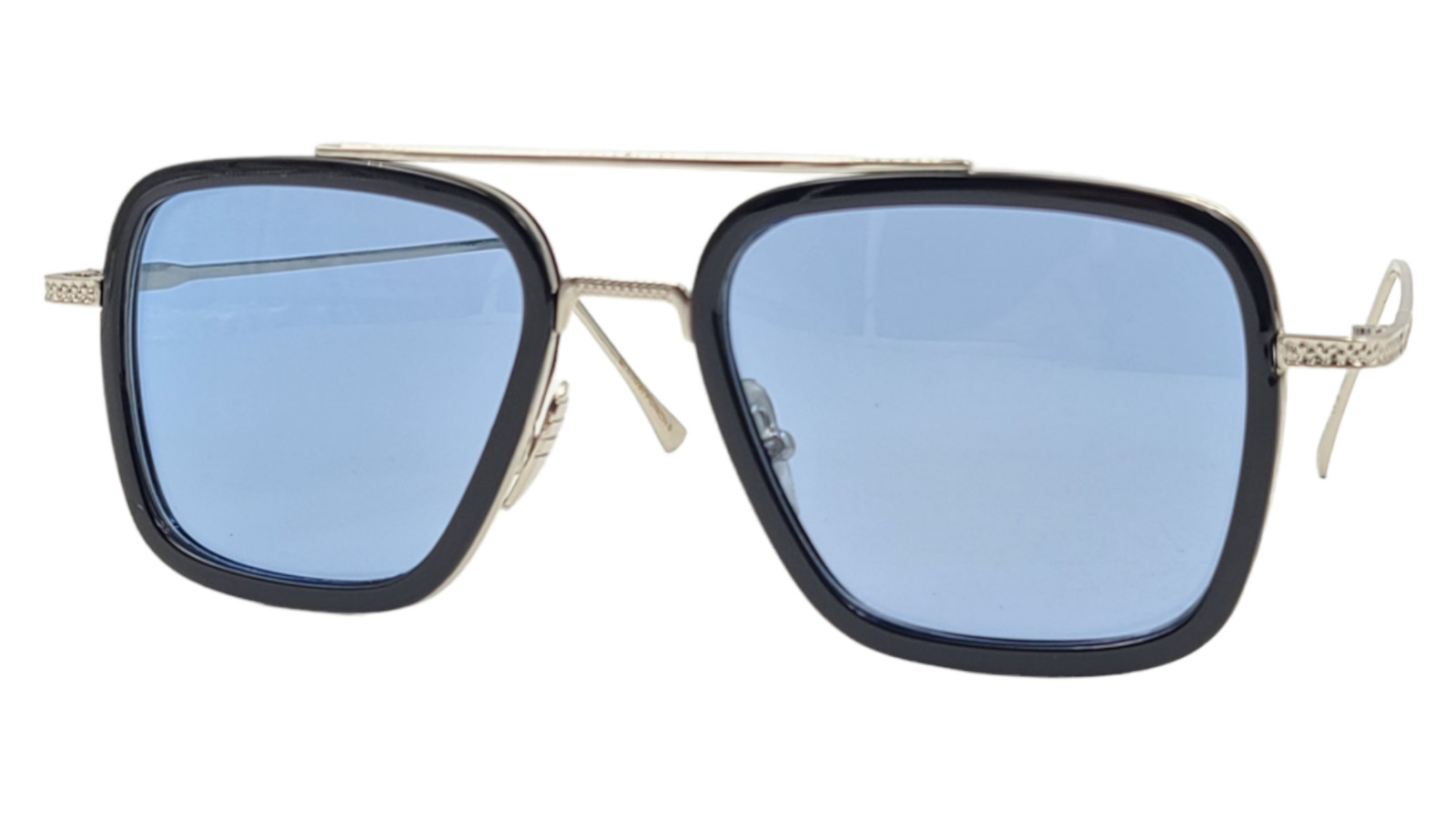 Gafas de sol polarizadas Spider Man Iron Man Edith gafas Tony Stark cuadradas retro