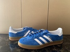 Adidas Originals Gazelle Indoor "Bluebird" Blue White Gum Mens Sz 13 H06260 