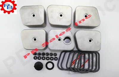 Valve Cover Set of 6 for Dodge, Cummins  6BT 12V Engine