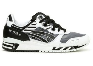 asics gel lyte iii white black