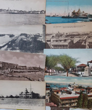 EGYPTE,SUEZ ,PortSaid 13 CARTES POTALES ANCIENNES