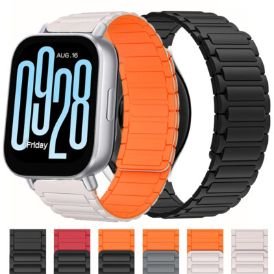Silikon Magnet Armband Für Xiaomi Redmi Watch 5 Active/Lite/Watch 3 Active/Lite