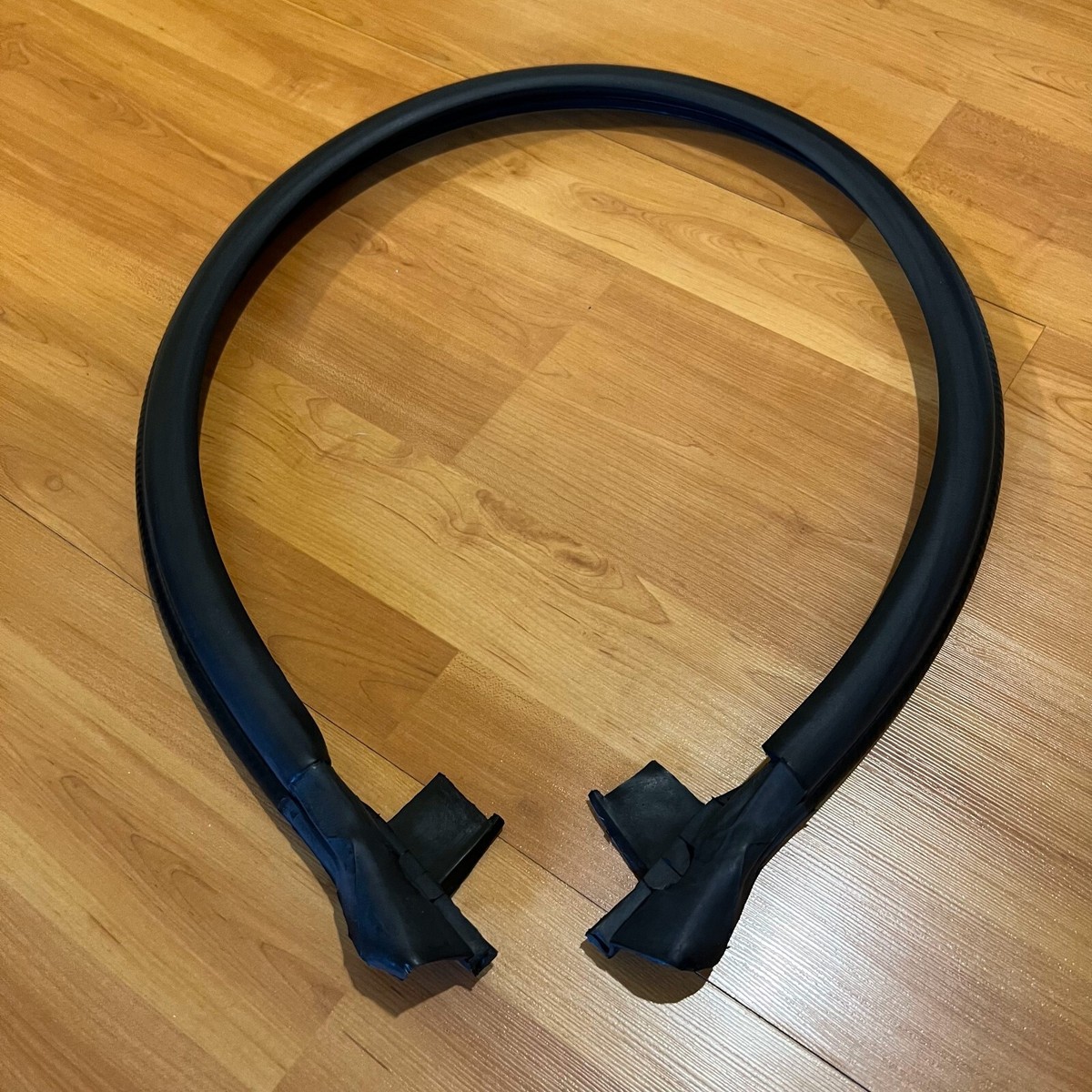 Rear Gate Weatherstrip Seal Set (3 Pieces) For 1992-1995 Honda Civic EG 3-Door – Black Rubber With Clips