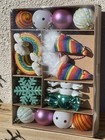 22 Holiday Time Christmas Tree Mini Rainbow Gnomes Balls Snow Ornaments LGBTQIA+ — photo 2