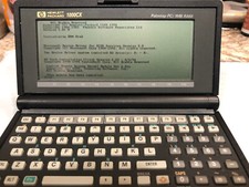 HP 1000CX Vintage Palmtop PC 1MB RAM -CLEAN
