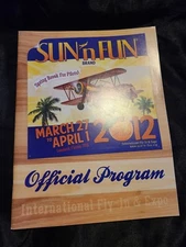 Sun' N Fun March 27 - April 1, 2012 Airshow Poster Lakeland Florida