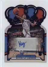 2023-24 Panini Crown Royale Rookie Purple 8/25 Keyontae Johnson #RC-JHN Auto ms9