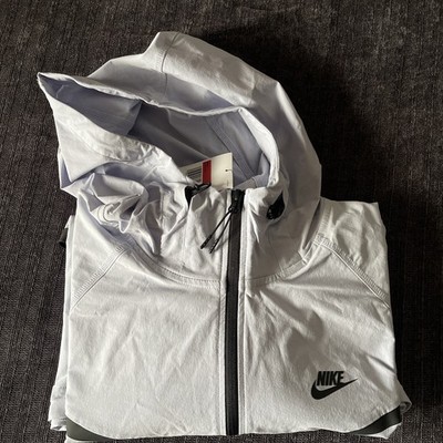 NWT $145 Nike Tech Woven Windrunner Nylon Jacket Ghost Blue HM7151