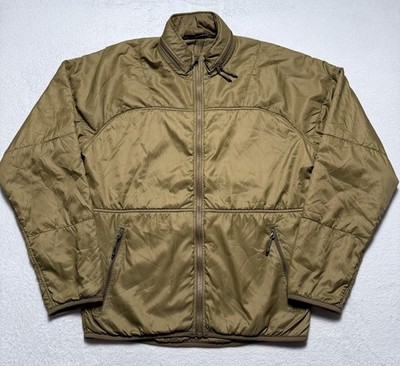 Beyond Clothing Jacket Mens Medium A3 Alpha Sweater Coyote Concealable Hood