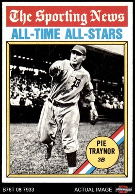 1976 Topps #343 Pie Traynor All-Time All-Stars Pirates HOF 7.5 - NM+