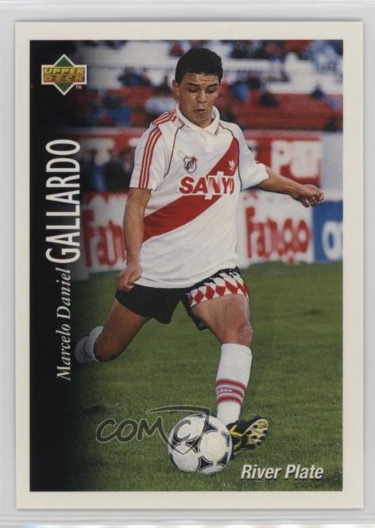 1995 Upper Deck Futbol Argentino Marcelo Gallardo #60 0q3