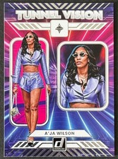 A'JA WILSON 2025 Donruss WNBA Tunnel Vision #13 LAS VEGAS ACES *Free Shipping*