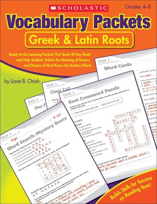 Vocabulary Packets: Greek & Latin Roots: Ready-to-Go Learning Packets That T...