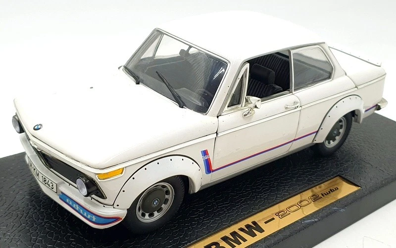 ミニカー ANSON       2002turbo Diecast model cars Bmw 2002 Turbo 1/18 Anson Turbo white jantes