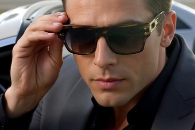 Sunglasses Rectangular Gold Metal Bar Retro Vintage Outdoor Shades Luxury Gafas