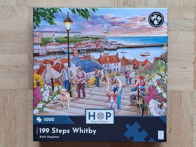 House of Puzzles, HOP - 199 Steps Whitby, 1000 Teile, wie neu