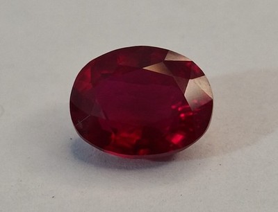 Natural Oval Cut 6-8 Ct Awesome Pigeon Red Ruby Loose Certified Gemstone RK577