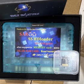 ONLY ON SATURN SAROO SS HDloader Sega Saturn Expansion Pack SanDisk V30 64GB SD