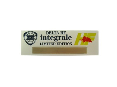 Emblem Mittelkonsole Final Edition für Lancia Delta Integrale, 95525169
