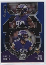 2020 Panini Contenders Optic Blue Prizm 77/99 Adam Thielen Danielle Hunter 0l8y