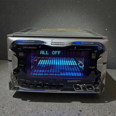 Kenwood DPX-8000MJ CD/MD 2DIN Car Audio Head Unit Component From