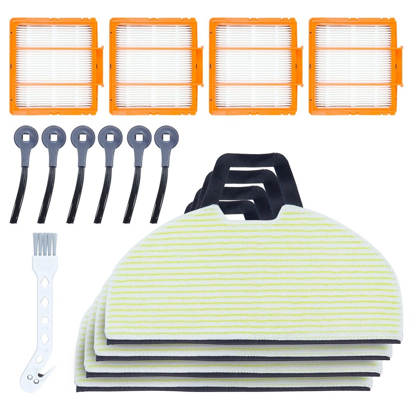 Replacement Parts Kit for Shark Matrix Plus 2-in-1 Robot Vacuums (13 Piece Set)