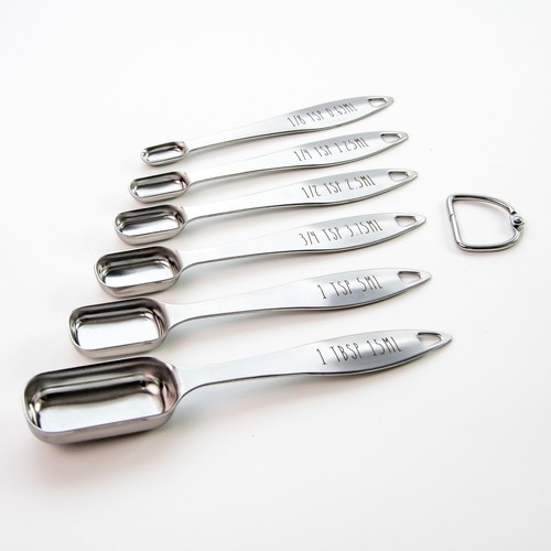 - Heavy Duty Stainless Steel Measuring Spoons for Dry or Liquid, Fits in ALL ...