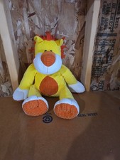 Toys R Us Animal Adventure Yellow Lion Plush Stuffed Animal