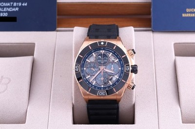Breitling Super Chronomat B19 44 Perpetual Calendar Rose Gold 140th RB1930