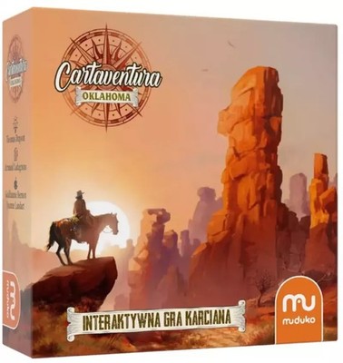 Cartaventura. Oklahoma. Interaktywna gra karciana Muduko