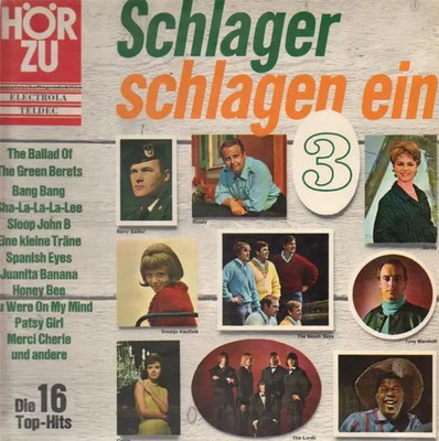 Cher, Ray Anthony, a.o. Schlager schlagen ein 3 NEAR MINT Hörzu Vinyl LP