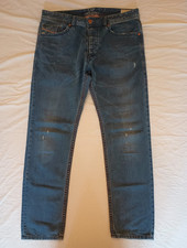 Diesel men s blue denim jeans regular fit bra...