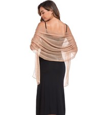 Women Shawls and Wraps for Evening Dress Lightweight Scarf Wedding Guest Shaw...