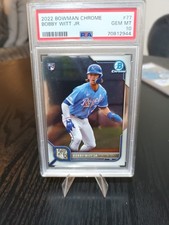 2022 Bowman Chrome - Bobby Witt Jr. #77 (RC) PSA 10 !!
