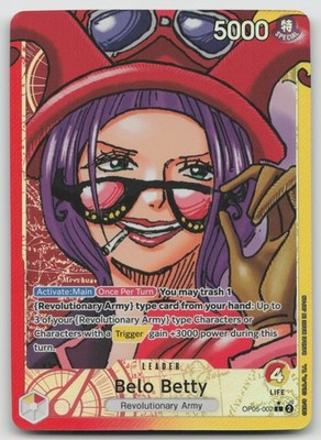 Belo Betty (002) (Alternate Art) - OP05 Awakening of the New Era #OP05-002 L Foi