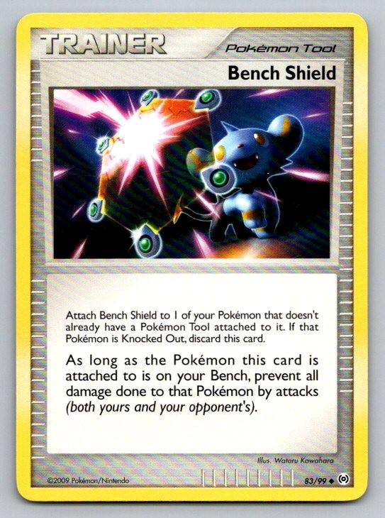 Bench Shield Arceus 83/99 NM