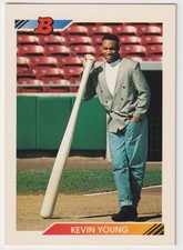 1992 Bowman KEVIN YOUNG Pittsburgh Pirates RC #155