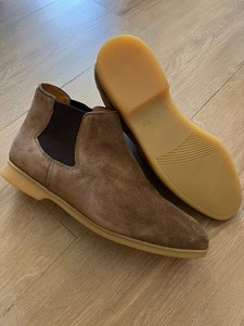 Baudoin & Lange Stride Suede Boots Shoes Sz 43 US 9.5 Color Brown Mspr $650 Baudoin Lange | eBay main image 2