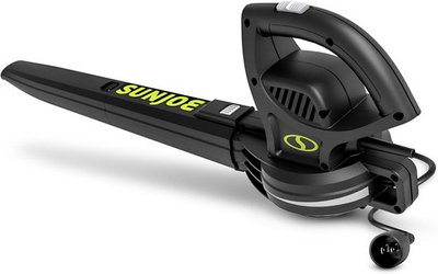 #ad Sun Joe Corded Electric Leaf Blower Machine 155 MPH 260 CFM 6 Amp Motor Blac $54.82