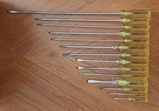 Proto Tool 14 Piece Screwdriver Set, With Extra Long Screwdrivers Made In USA